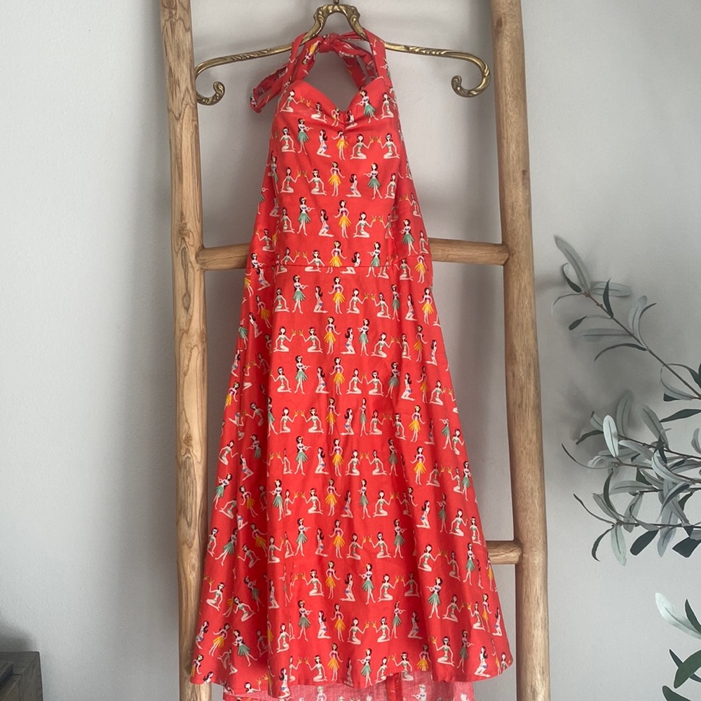 Heart of Haute Hula Honey Pinup Dress
